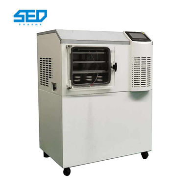 SED-24XDG 220V 50HZ 304 Paslanmaz Çelik Gıda Sebze 0.24m2 Dondurularak Kurutma Makinesi