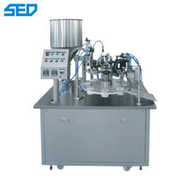 SED-30RG-A Paslanmaz Çelik Tutkal Hortum Kapama Makinesi 30-50pcs / Min Otomatik Paketleme Makinesi Kapasitesi Yüksek Hassasiyetli