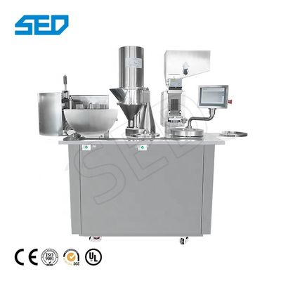 İlaç Yarı Otomatik Kapsül Dolum Makinesi Kapsül Yapma Makine Ekipmanı