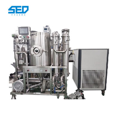 Sebze Meyve Sütü Kurutma için Endüstriyel 316L DN200 Dondurularak Kurutma Makinesi