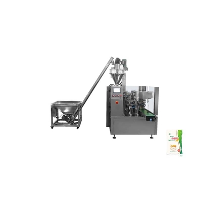 Toz Önceden Hazırlanmış Poşetler İçin Saşe Paketleme Makinesi 120-250mm