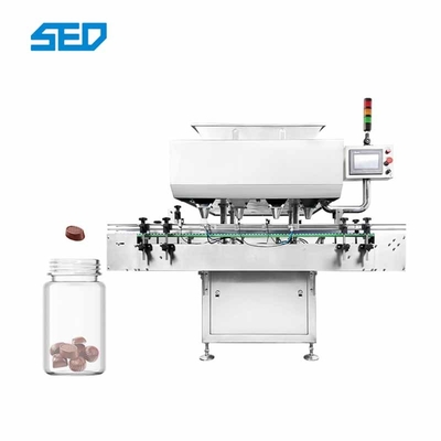 48 Channel Capsule Counting Machine 10-120bottles/min 100L Hopper