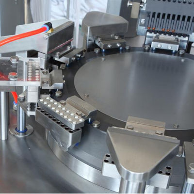 Almanya Siemens Marka Dokunmatik Ekranlı PLC Kontrollü Tam Otomatik Kapsül Dolum Makinesi