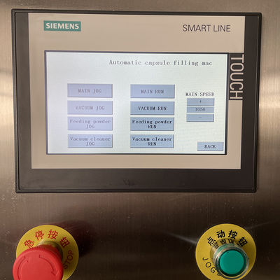 Makine 380V 50Hz 3 Fazlı Motor Dolum Küçük Otomatik İlaç Kapsül