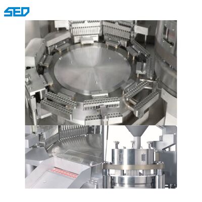 Yüksek Hızlı PLC Denetimli Otomatik Kapsula Doldurucu Kapsula Doldurma Makinesi