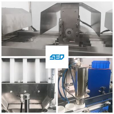 Titreşme Şablonu Kapsula Sayma Makinesi Otomatik Kapsula Sayıcısı