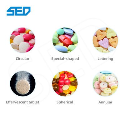 Farmasötik Tablet Baskı Makinesi İlaç Hap Yapım Makinesi