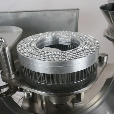 PLC kontrolü ile yarı otomatik toz granülleri kapsül doldurma makinesi