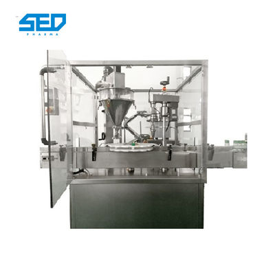 İlaç 0.31KW Suyu Tek Kafa Dolum Makinesi 20 Kutu / Min