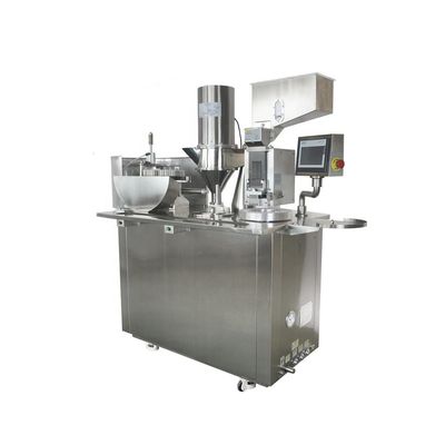 PLC kontrolü ile yarı otomatik toz granülleri kapsül doldurma makinesi
