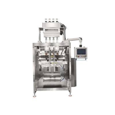 4 Sıra Sırt Sızdırmazlık Paketleme Makinesi 1800mm L 5KW Güç