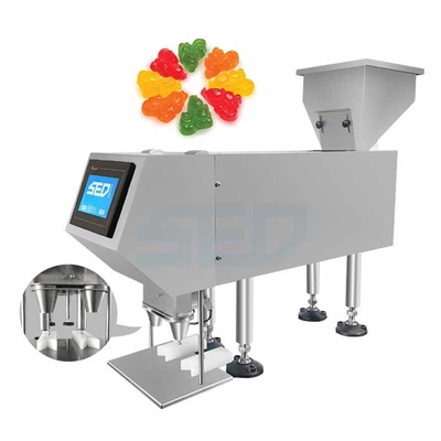 Yarı Otomatik Kapsül Sayma Makinesi 10-25 Şişe/dakika 220V Paslanmaz Çelik