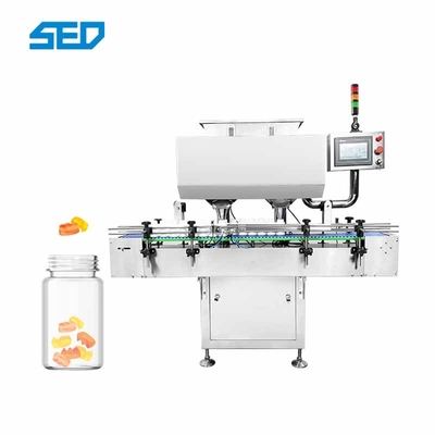 24 Kanal Kapsül Sayma Makinesi 10-80 Şişe/Dakika 220V
