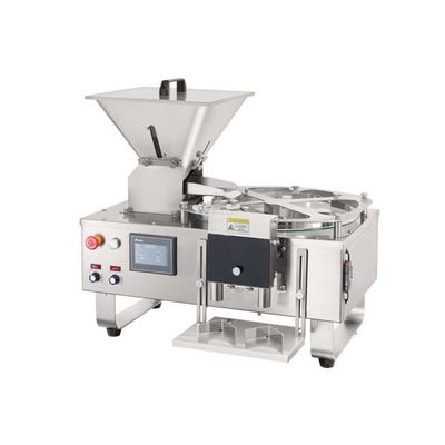 Otomatik Paslanmaz Çelik İki Kafa Titreşimli Kapsül Sayma Makinesi